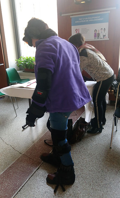 Stand de test d’un équipement simulateur de vieillissement (CCAS de Besançon)