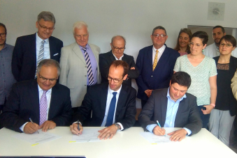 Signature de la labellisation de la première maison de santé universitaire de Franche-Comté à Champlitte