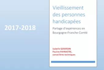 Rapport sur le vieillissement des personnes handicapées
