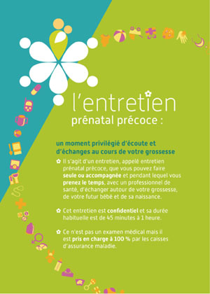 Entretien prénatal précoce