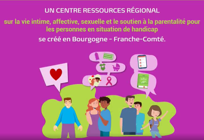 Un Centre Ressources sur la vie intime, affective, sexuelle et soutien à la parentalité pour les personnes en situation de handicap se crée en Bourgogne-Franche-Comté
