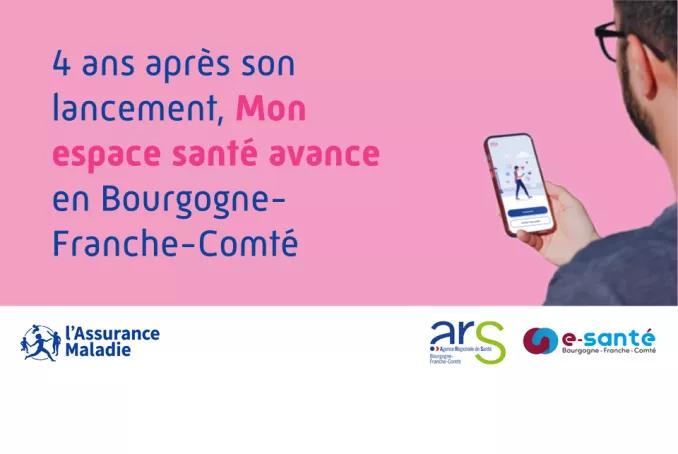 4 ans après son lancement, Mon espace santé avance en Bourgogne Franche-Comté