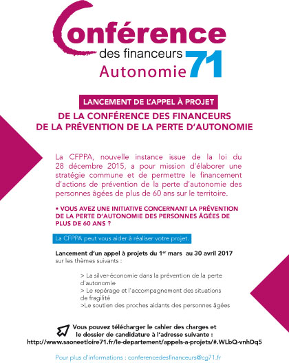 Document présentant l'appel à projet