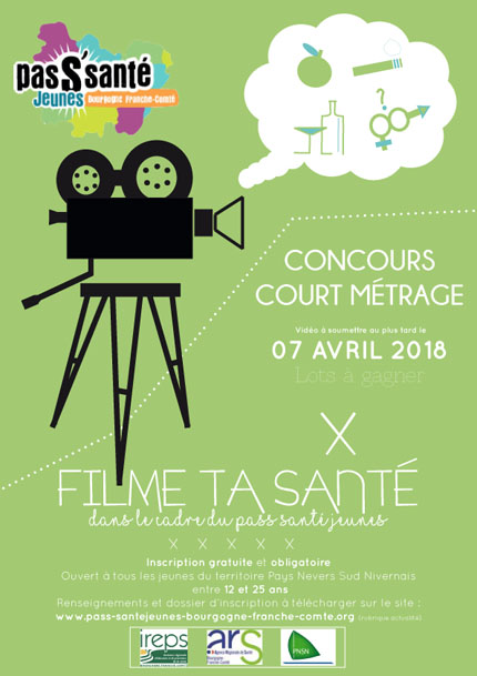 PassSantéjeune_Concours Film Ta Santé_Affiche