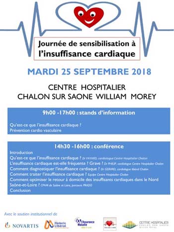 Journée sur l'Insuffisance cardiaque à Chalon