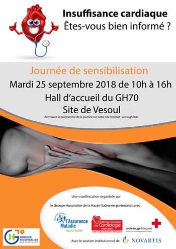Journée sur l'insuffisance cardiaque à Vesoul