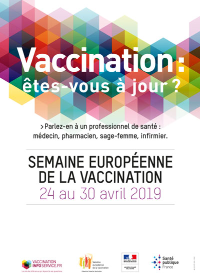Semaine européenne de la vaccination 2019