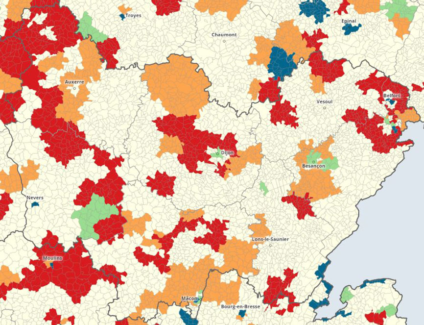 Zonage_chirurgiens-dentistes_Bourgogne-Franche-Comté