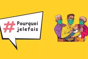 Visuel de la campagne #Pourquoi je le fais