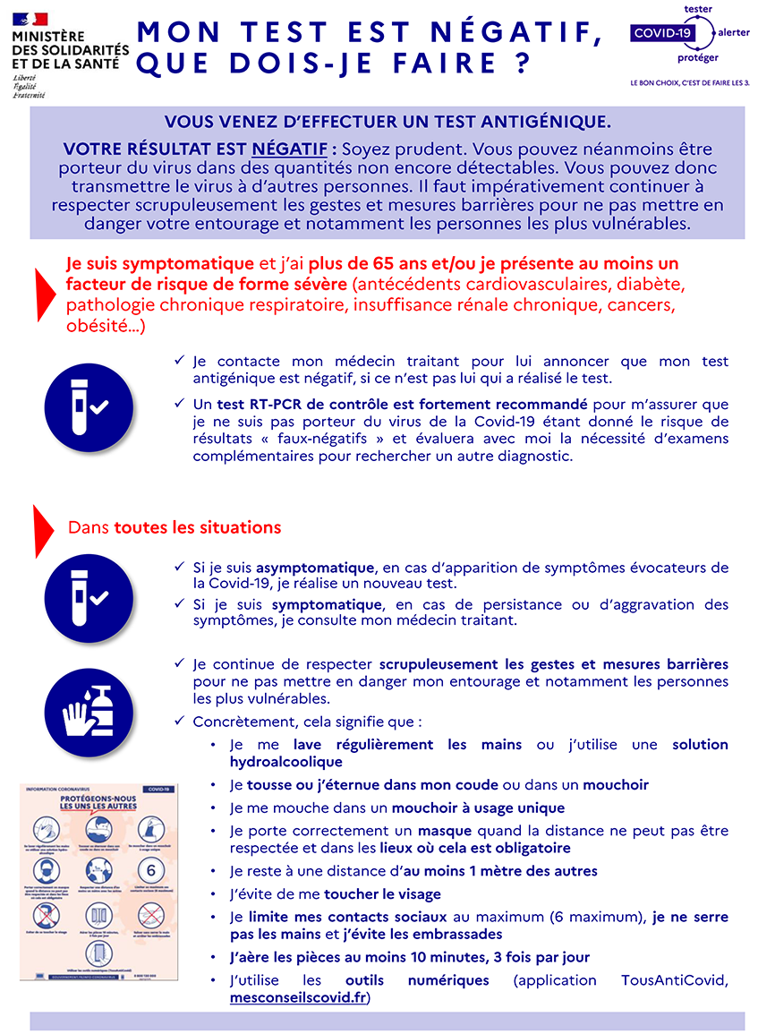 covid19 les tests antigeniques agence regionale de sante bourgogne franche comte