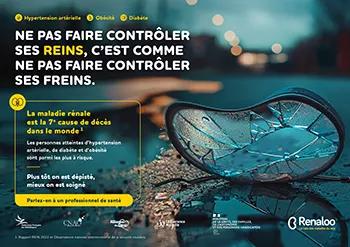 "Ne pas faire contrôler ses reins, c'est comme ne pas faire contrôler ses freins"