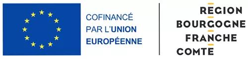 Co-financé par l'Union européenne et la Région Bourgogne Franche-Comté