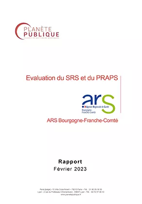 Evaluation du SRS et du PRAPS, ARS BOurgogne-Franche-Comté, Rapport février 2023