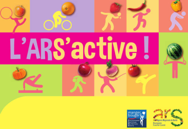 "L'ARS'active" : la démarche PNNS interne à l'ARS BFC.