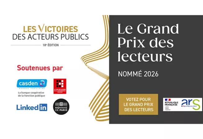 les victoires des acteurs publics, le grand prix des lecteurs