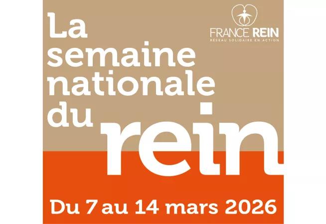 La semaine nationale du rein du 7 au 14 mars 2026