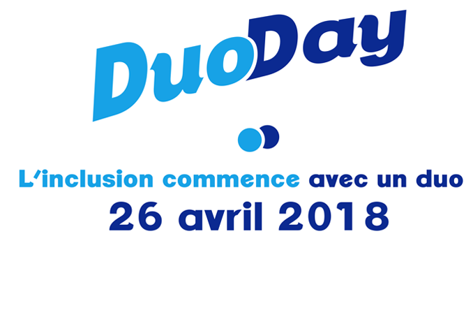 Duoday, l'inclusion commence avec un duo, 26 avril 2018