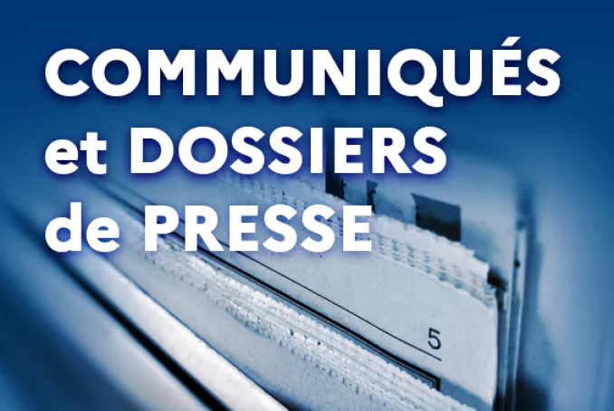 Visuel "Communiqués et dossiers de presse"