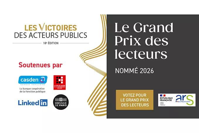 les victoires des acteurs publics, le grand prix des lecteurs
